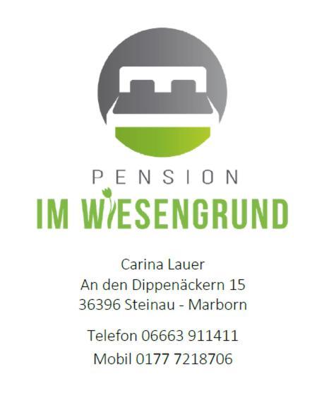 Pension Im Wiesengrund Steinau Marborn Steinau an der Straße Exteriér fotografie